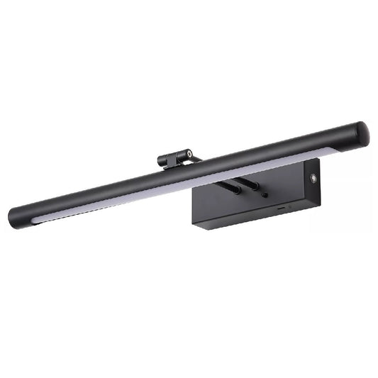 Matt Black LED Rechargeable Picture Light 45.5cm