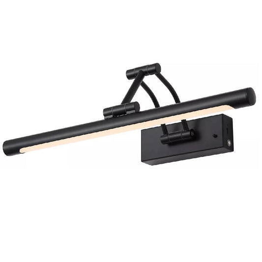 Matt Black LED Rechargeable Adjustable Picture Light 43.5cm